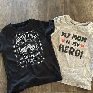 Gender neutral shirts size 4